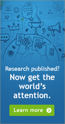 Research Published? Now get world's attention. Click here to learn more
